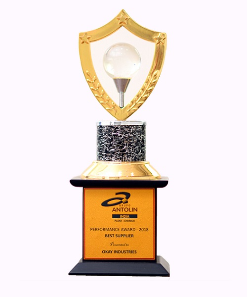 Grupo Antolin - Best Supplier Performance Award